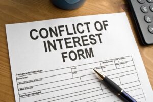 conflict of interest form