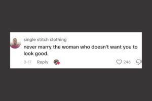 Who doesn't want you to look good